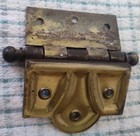 Set Of 2 Stanley Brass Antique Door Hinges Hardware