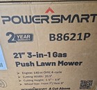      Powersmart Push 21 In  3-in-1 Gas Lawn Mower With B s 140cc Engine B8621p