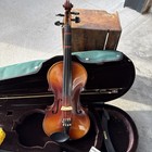 Vintage Full Size Violin 4 4 With Case And Bow   2 