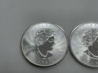 Lot Of 3- 2014 Canadian Maple Leaf  -  1 Troy Oz  9999 Silver