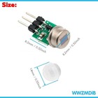 5pcs Am312 Mini Pir Motion Sensor Module Hc-sr312 Ir Human Sensor For Arduino