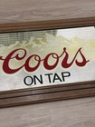 Coors Beer On Tap 1983  Bar Mirror Sign  27 5   x 17 5    Made In Usa