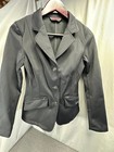 Horseware English Show Coat Competition Jacket Blazer Equestrian Black Xs