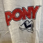 Vintage Pony T Shirt Tan With Shoe Emblem Size Large