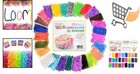 Loom Rubber Band Kit 12750pcs 26 Colors With Clips Hooks Kids Craft Gift
