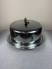 The Everedy Co Chrome Locking Cake Carrier Dome Server Made In Usa