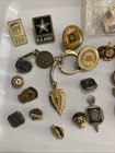 Vintage Lot Of Pins Fraternal  Work Place  School    More 35 Some Gf gp