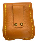 Slingshot Pouch Leather Belt Loop Snap Closure 3  X 4 5  Outdoors Camping
