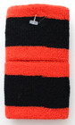 Nike Swoosh Singlewide Wristbands Adult Picante Red black white
