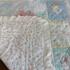 Vintage Handmade Kids Farm Life Animal Baby Patchwork Quilt Blanket 44 5x36