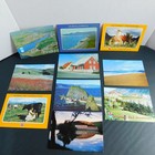 Iceland Vintage Postcards Lot Of 10  1970s Color Travel Scenic Isafjorour Unused