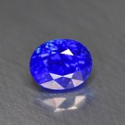 0 55ct Oval Shape  Sparkling Natural Royal Blue Sapphire _ Madagascar
