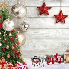 Christmas Photo Backdrop   7 X 5 Ft   Selfie   Decor Backdrop   New In Package