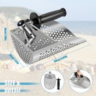 Sand Scoop Beach Metal Detector Scoop With Detachable Handle For Beach    