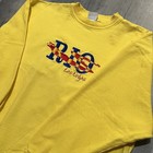 Vintage Rio Hotel   Casino Las Vegas 80s 90s Yellow Las Vegas Sweatshirt