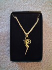 Elvis Presley Tcb Gold Plated Necklace Brand New