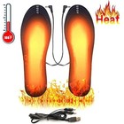 Usb Electric Heated Shoe Insoles Warm Socks Feet Heater Foot Winter Warmer Pads
