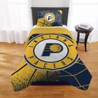 Nba Officially Licensed Indiana Pacers Comforter   Sham Set