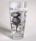 Rahr   Sons Pint Glass Brewing Co    iron Thistle    Fort Worth Tx Free Shipping 