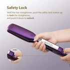 Kipozi Hair Straightener Titanium Flat Iron Lcd Display Adjustable Temperature