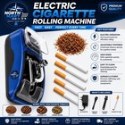 Automatic Electric Cigarette Rolling Machine Tobacco Injector Maker Roller