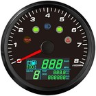 85mm 3-3 8  Motorcycle Gauge 8000rpm Tachometer Speedometer 8000 Rpm 8000 Rpm