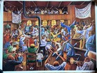 Ernie Barnes    revival Camp    Poster  African American Art Print 25 5  X 34 