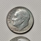 Four 1963 D Silver Roosevelt Dimes Actual Coins Shown Free Shipping 1963-d 1963d