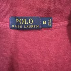 Polo Ralph Lauren Plum  Sweater Men Medium 1 4 Zip Pullover Pony Classic Casual