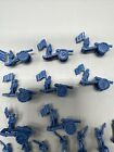 Risk Board Game 2003 Complete Replacement Blue Army 60 Pieces Parts