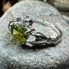 Claddagh Ring Irish Ireland Gift Ladies Girls Celtic Promise Love Ring 925