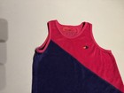 Aviator Nation Shirt Girls 14 Pink Purple Terry Cloth Tank Top Cotton Modal Usa