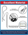600 Pcs Cotter Pins Assortment Kit - 31 Sizes Hardware Pins Set 304 Stainless St