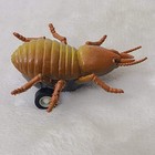 Pull Back Bug Toy Termite Beetle Insect Brown Plastic Friction Car