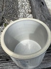 2 Gallon White Hall Illinois Ill Il State Stamp Stoneware Pottery Column Crock
