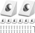2020 Corner Bracket Set 2-hole Right Angle Connector For 2020 Aluminum Extrusion