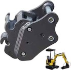 Semi Automatic Quick Hitch Mini Excavator Attachment fits Mini 1-3 Ton Excavator