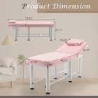 Adjustable Spa Salon Facial Bed Massage Bed Beauty Bed Physical Therapy Bed