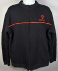 Jagermeister Full Zip Jacket Mens Large Pockets Embroidered Logo