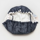 Belle On The Go Infant baby Car Seat Cover For Winter Fleece Lined Herringbone