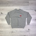 Vintage 90s Jerzees By Russell Raglan Sweatshirt - Men s - L - Heather Gray