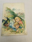 Vintage Jack And Jill Ephemera  522 Trading Card   1913 Religious Greeting Card