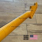 12    Radius Flame Maple Rosewood Stainless Fret Strat Neck Nitro Ft Warmoth Fsrd