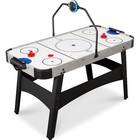 Powerful Air Hockey Table W  Led Scoreboard Kids Fun   Skill Development New