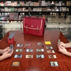 Enhance Designer Edition Trading Card Game Shoulder Bag For Deck Boxes  red 