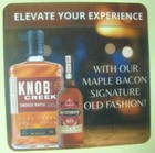 Bull   Goat Brewery 4 Inch Beer Coaster  Mat  Centreville  Maryland