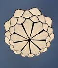 Antique Vintage Art Deco Ceiling Light Fixture Skyscraper Schoolhouse Huge 