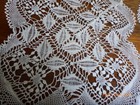 12 Antique Handmade Maltese Bobbin Lace Doilies 6 1 2  X 6 1 4 