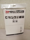 Zipwall 4 Ft  X 7 5 Ft  Adhesive Zippers Standard Dust Barrier Door Kit  zds 