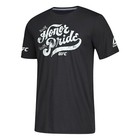 Reebok Ufc Men s Black Ufc 217 Nyc Weigh-in Performance T-shirt Cv2525